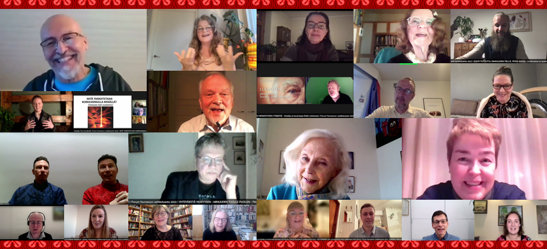 Forum Humanum 25 verkkoluentoa 2021-2022